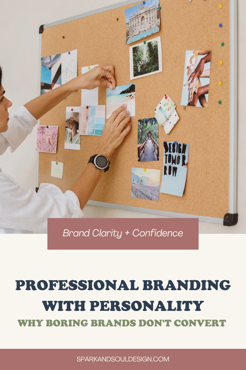 Professional branding with personality examples for coaches and consultants